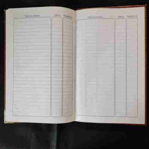 Diary 2001