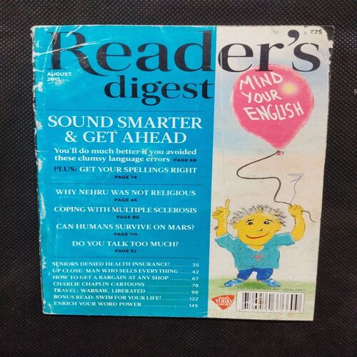 Reader's Digest ( August 2015 ) .