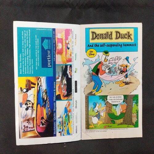 Donald Duck & The Self-Suspending Hammock .