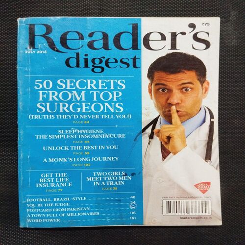Reader's Digest ( July 2014 ) .
