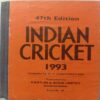 Indian Cricket 1993 (47th Edition)