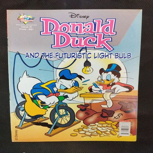 Donald Duck & The Futuristic Light Bulb .