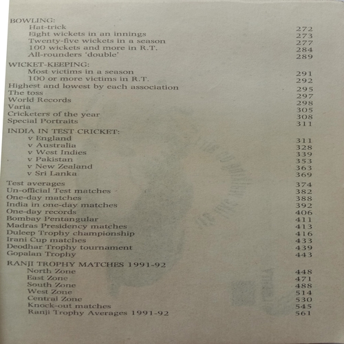 Indian Cricket 1992 (46th Edition)