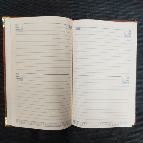 Executive Diary ( 2003 ) .