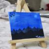 Twilight Sky in Coniferus Forest - Cosmos Collection