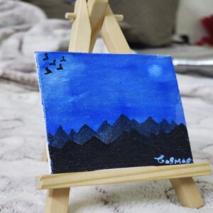 Twilight Sky in Coniferus Forest - Cosmos Collection