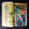 (INDRAJAL COMICS) (SINGLE BINDING 10 IN 1), 1.>THE SECRET OF THE BLUE MOUNTAIN, 2.>THE GREEN-EYED MONSTER (PART-1), 3.>THE GREEN-EYED MONSTER (PART-2), 4.>THE MILLION DOLLAR RANSOM, 5.>THE CONSPIRATORS' WEB (PART-1), 6.>SATAN'S DISCIPLES (PART-1), 7.>THE HORROR DUNGEONS, 8.>MAGNON'S GLORIOUS REIGN (PART-1), 9.>THE VICTIM AT DAREHOUSE, 10.>THE CHATEAU OF INTRIGUES
