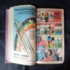 (INDRAJAL COMICS) (SINGLE BINDING 10 IN 1), 1.>THE SECRET OF THE BLUE MOUNTAIN, 2.>THE GREEN-EYED MONSTER (PART-1), 3.>THE GREEN-EYED MONSTER (PART-2), 4.>THE MILLION DOLLAR RANSOM, 5.>THE CONSPIRATORS' WEB (PART-1), 6.>SATAN'S DISCIPLES (PART-1), 7.>THE HORROR DUNGEONS, 8.>MAGNON'S GLORIOUS REIGN (PART-1), 9.>THE VICTIM AT DAREHOUSE, 10.>THE CHATEAU OF INTRIGUES