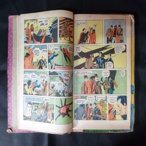 (INDRAJAL COMICS) (SINGLE BINDING 10 IN 1), 1.>THE SECRET OF THE BLUE MOUNTAIN, 2.>THE GREEN-EYED MONSTER (PART-1), 3.>THE GREEN-EYED MONSTER (PART-2), 4.>THE MILLION DOLLAR RANSOM, 5.>THE CONSPIRATORS' WEB (PART-1), 6.>SATAN'S DISCIPLES (PART-1), 7.>THE HORROR DUNGEONS, 8.>MAGNON'S GLORIOUS REIGN (PART-1), 9.>THE VICTIM AT DAREHOUSE, 10.>THE CHATEAU OF INTRIGUES