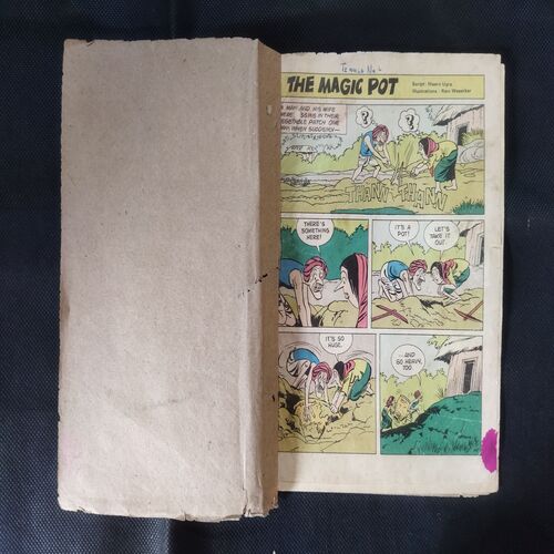 THE MAGIC POT (BACK COVER MESSING)