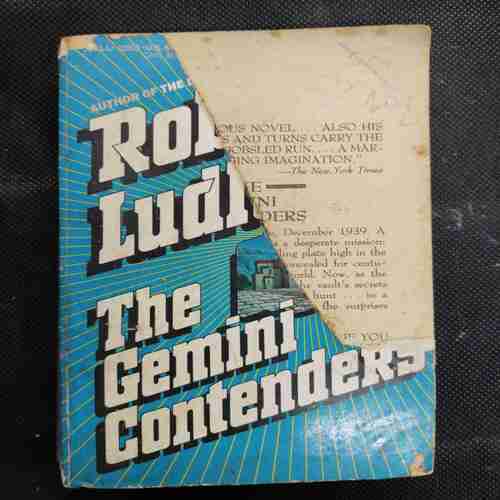 The Gemini Contenders . ( Front Cover Half Cut ) .