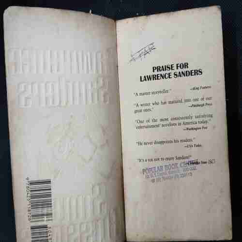 Lawrence Sanders Stolen Blessings .