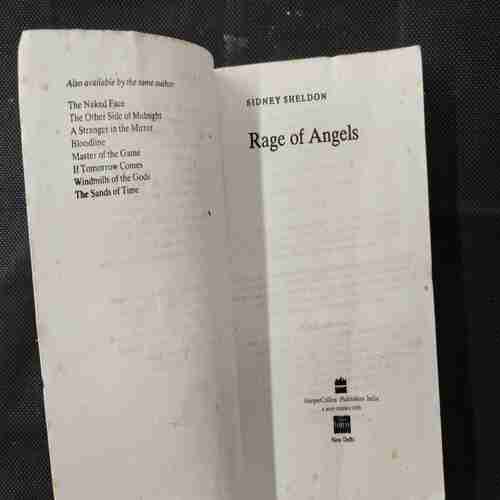 Sidney Sheldon Rage Of Angles .