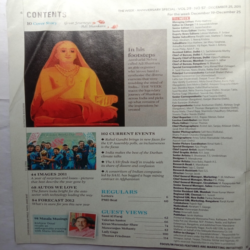 The Week (December 25, 2011) (Anniversary Special Double Issue)