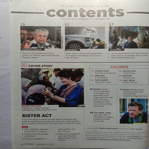 The Week (February 10, 2019)