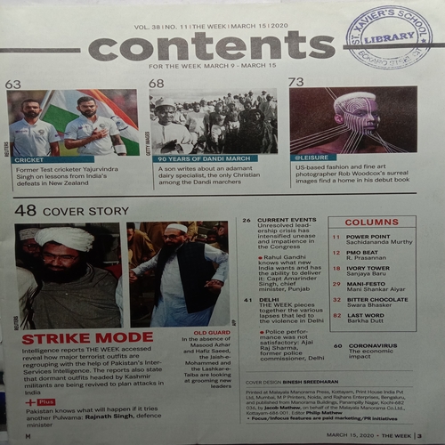 The Week (March 15, 2020) {Free: The Week Plus (March 15, 2020)}