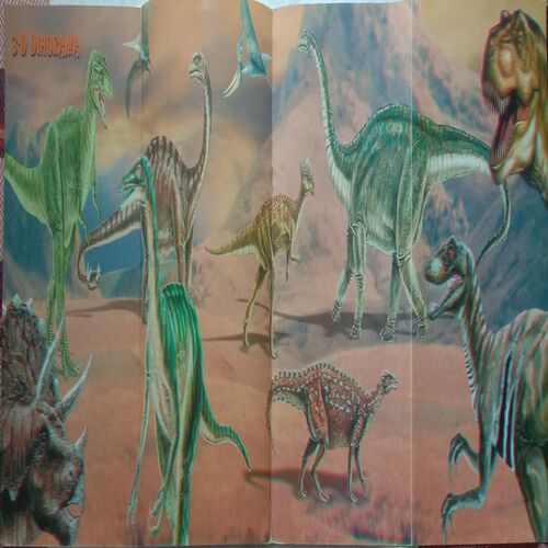 3-D Dinosaurs (Dinosaur Poster Inside)