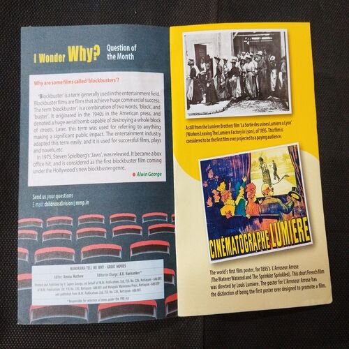 Tell Me Why - Great Movies ( April 2013 ) .