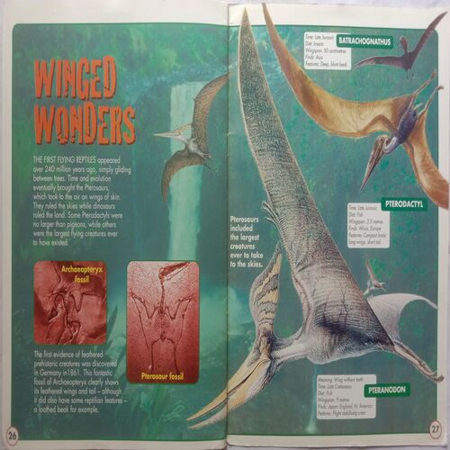 3-D Dinosaurs (Dinosaur Poster Inside)