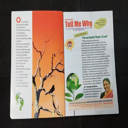 Tell Me Why - Globel Warming ( June 2012 ) .