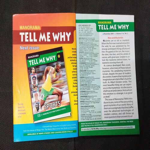 Tell Me Why - Mysteries ( November 2009 ) .