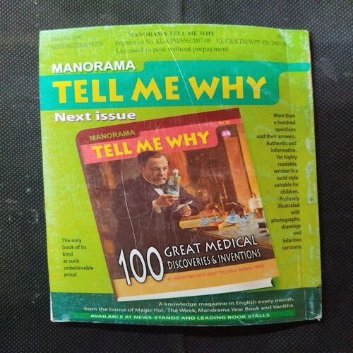 Tell Me Why - Revolutions ( December 2008 ) .