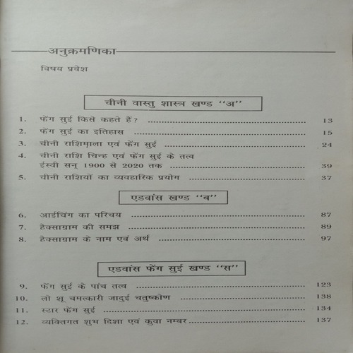 Feng Shui: Chini Vaastushastra