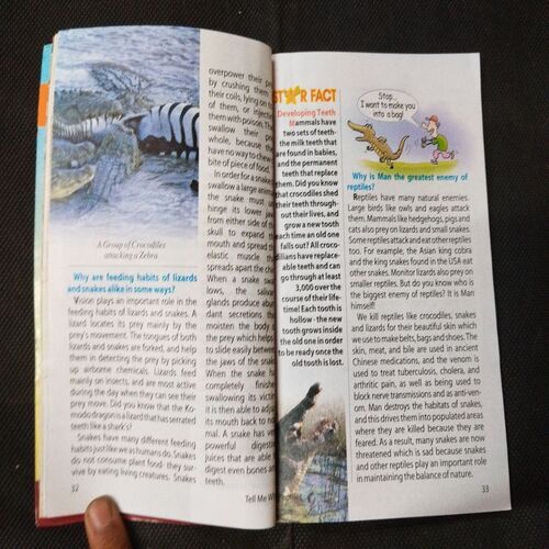Tell Me Why - Reptiles ( June 2011 ) .