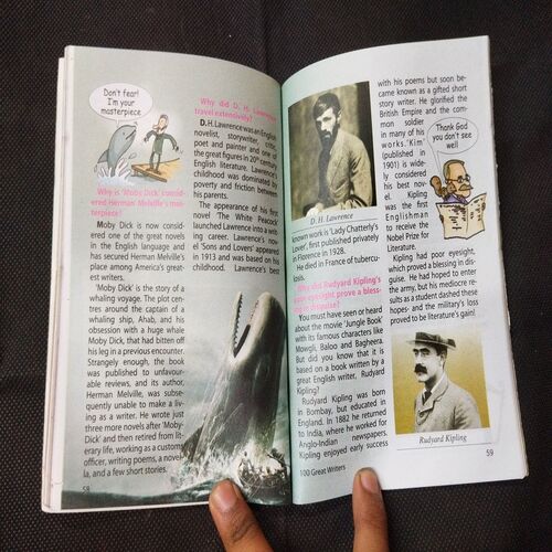 Tell Me Why - 100 Great Writers ( November 2010 ) .