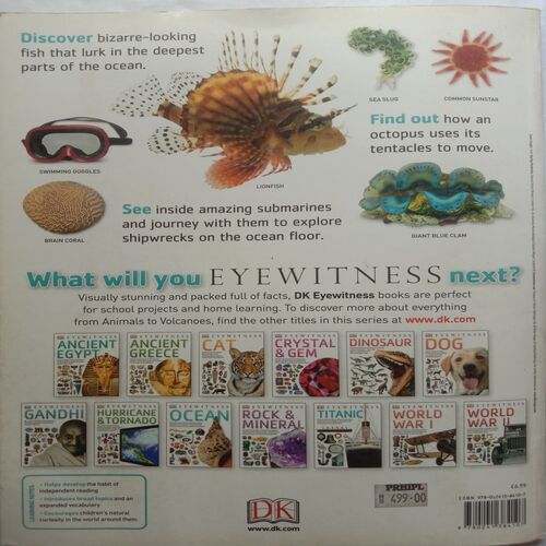 Eyewitness Ocean (Include Free Wallchart)