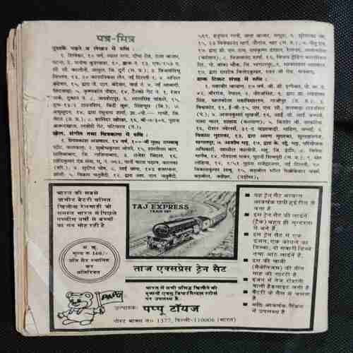 Nandan ( February 1988 ) ( coverless / Page no. 11& 35 to 38 or 63 Missing  )