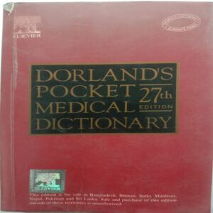 Dorland's Pocket Medical Dictionary 27th Edition
