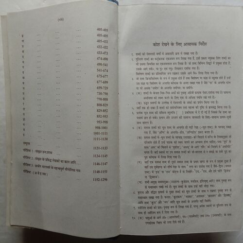 Sanskrit-Hindi Sabdkosh