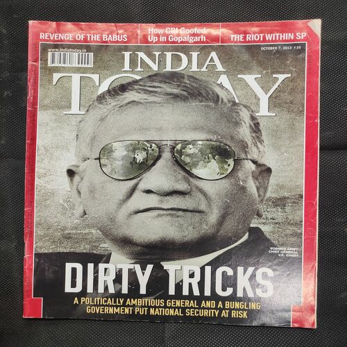 India Today . Edition :- ( October 7, 2013 ) .