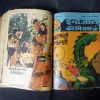 (INDRAJAL COMICS) (SINGLE BINDING 23 IN 1), 1.>THE CONSPIRATOR'S WEB (PART-1), 2.>THE CONSPIRATOR'S WEB (PART-2), 3.>TRAUMA OF FEAR, 4.>VETAAL KA BETA (PART-1), 5.>VETAAL KA BETA (PART-2), 6.>THE DUEL AT SHIKARGARH, 7.>CHUDAILON KEE DUNIYA, 8.>BHATAKATEE AATMAEN, 9.>THE MYSTERIOUS CUTLASS, 10.>MAUT SE MUKAABALA, 11.>THE IRON MAIDENS, 12.>JAHAREELA SANGEET, 13.>LAHARON KEE AAG (PART-1), 14.>LAHARON KEE AAG (PART-2), 15.>THE DOOMED CAPTIVES, 16.>THE VAIN PRINCE, 17.>FAULADI BAHADUR, 18.>THE INVISIBLE THIEF, 19.>MANDRAKE'S KA KHOONKHAAR BHAEE (PART-2), 20.>MANDRAK'S KA KHOONKHAAR BHAEE (PART-1), 21.>HEERON JADEE TROPHEE KEE CHOREE, 22.>THE DRAGOUR FROM VEGA-3, 23.>PAGAL VAIGYAANIK,