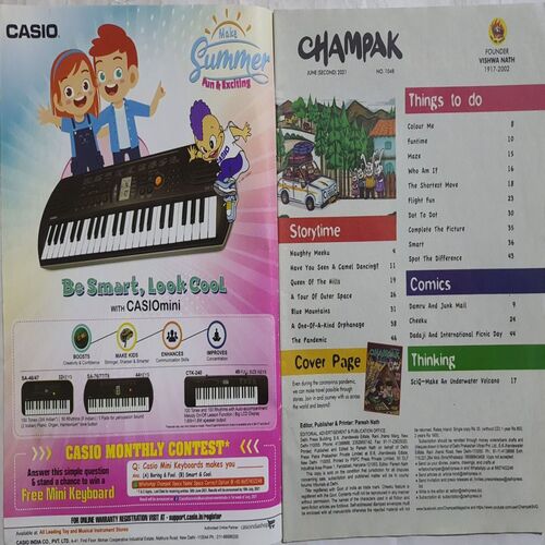 Champak ( June 2nd 2021 ) (Big Size)
