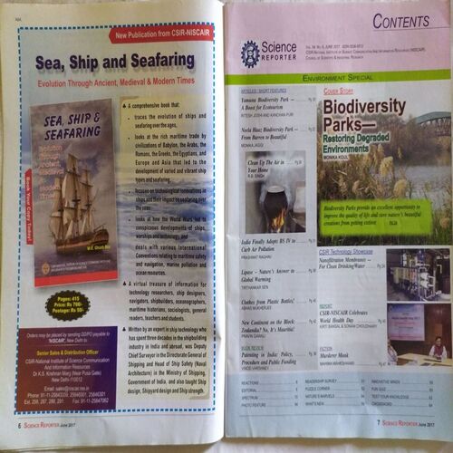 Science Reporter ( June 2017 )