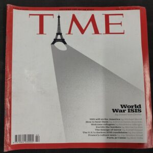 Time . Edition :- ( Nov. 30 / Dec. 7, 2015 ) .