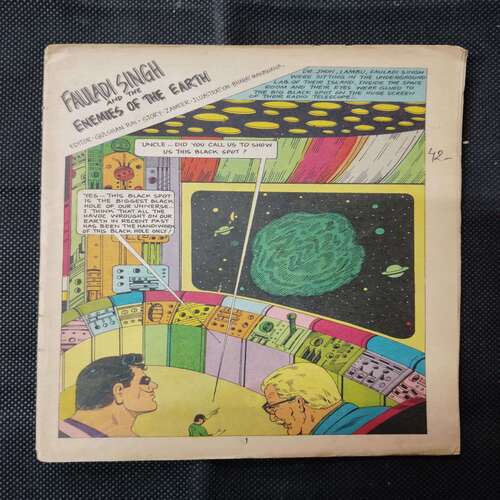 FAULADI SINGH AND THE ENEMIES OF THE EARTH (COVER LESS)
