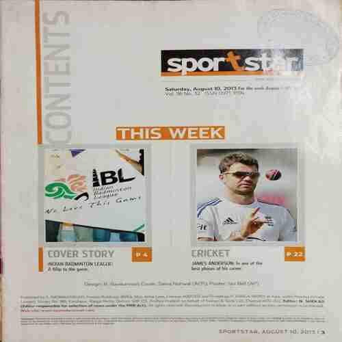 Sport star ( 10 August, 2013  )