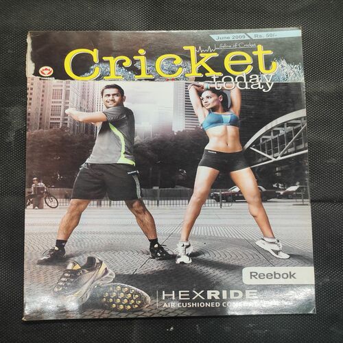 Cricket Today . Edition : - ( June 2009 ) . Front Cover Upper Side Cut .