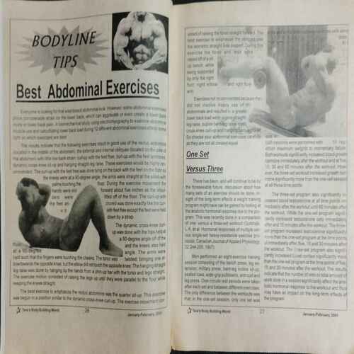 Body Building World ( January / February 2001)