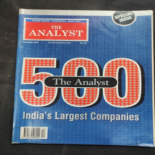 500 The Analyst . Edition :- ( December - 2007 ) .