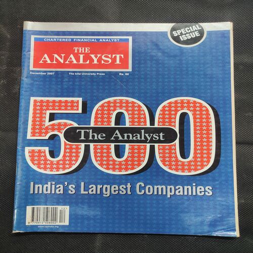 500 The Analyst . Edition :- ( December - 2007 ) .