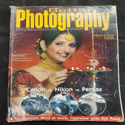 Better Photography . Edition :- ( Vol.05 . No. 06 , November 2001 ) .