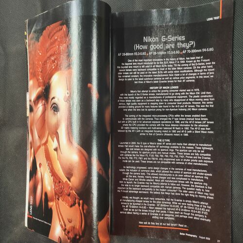 Better Photography .Edition :- ( Vol.07 No.03 , August 2002 ).