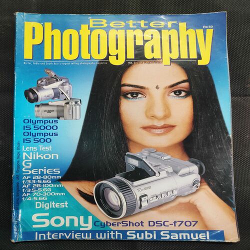 Better Photography .Edition :- ( Vol.07 No.03 , August 2002 ).