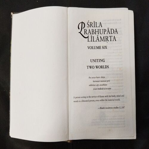 Srila Prabhupada Lilamrta ( Volume VI ) .