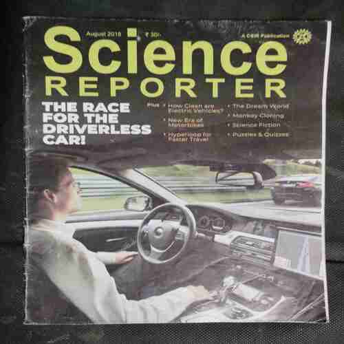 Science  Reporter (August 2018 )