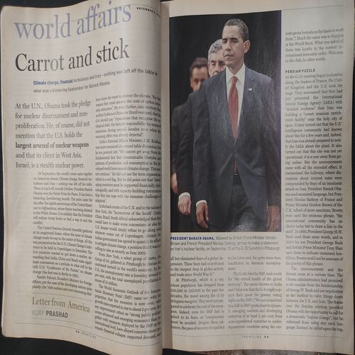 Frontline . Edition :- ( November 6 , 2009 ) .
